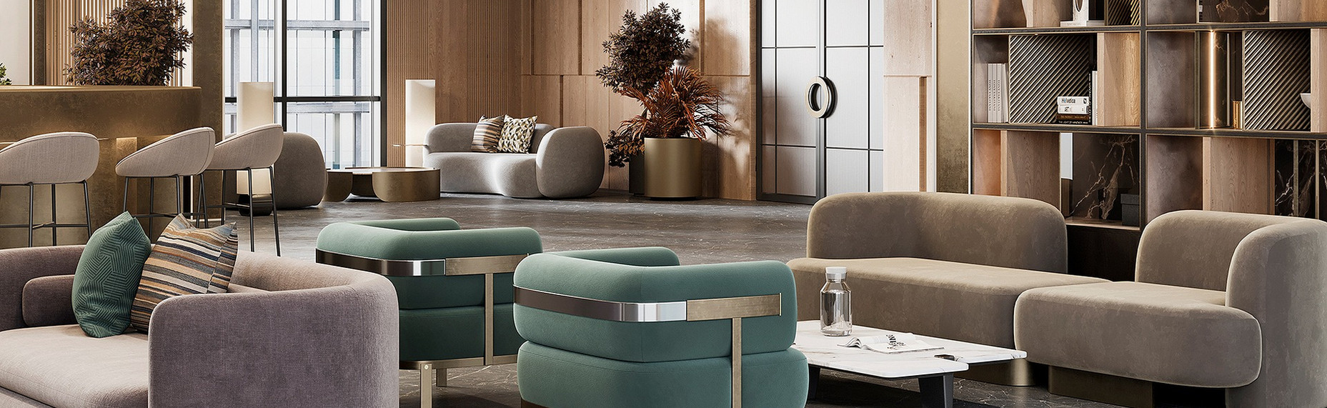 texture, agencements de couleurs et decoration | Decorateur Virtuel Salon Marocain